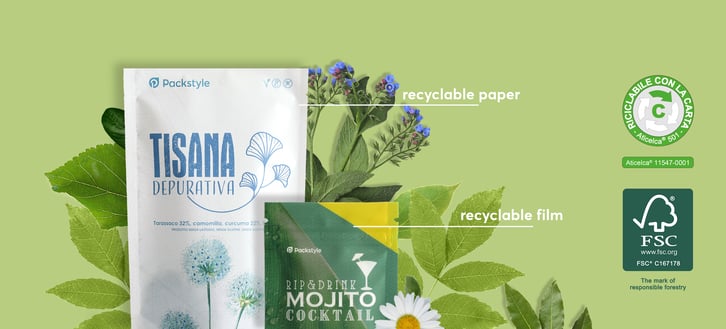 packaging flessibile sostenibile