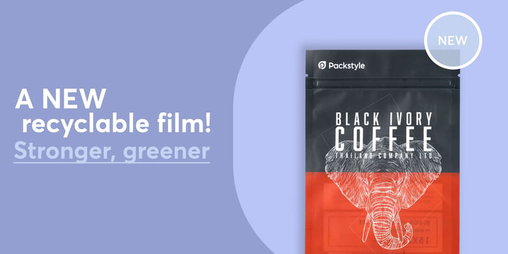 Flexible packaging in recyclable film