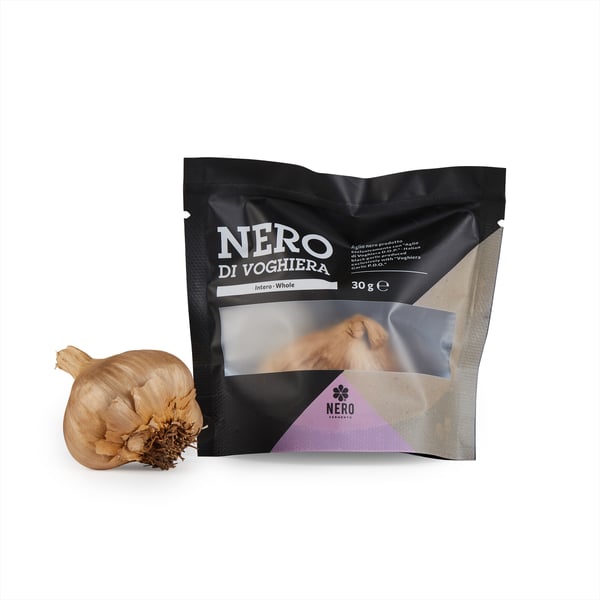 packaging flessibile per alimenti - aglio nero